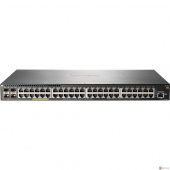 HP JL357A Коммутатор PoE 2540 48G PoE+ 4SFP+ Switch (48x10/100/1000 PoE+ RJ-45 + 4x1/10G SFP+, Managed, L2, 19&quot;)
