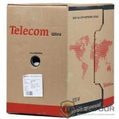 Telecom Кабель Ultra Base UTP кат.5e 2 пары (305м) (0.48mm) серый [TUS42048E]