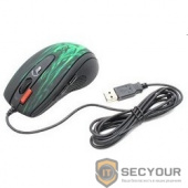 A4Tech XL-750BK (Green fire) USB зеленый/черный [569539]