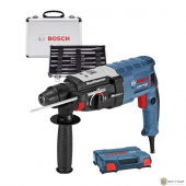 Bosch GBH 2-28+набор SDS plus Перфоратор SDS-plus [0615990L42] {880 Вт, 3.2Дж, 2,9кг, 3реж, L-Case }