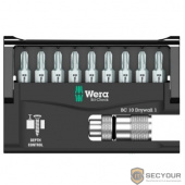 WERA (WE-136011) Bit-Check 10 Drywall 1 набор бит, для работ по гипсокартону, 10 предметов