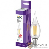Iek LLF-CB35-7-230-40-E14-CL Лампа LED СВ35 св.н/ветру 7Вт 230В 4000К E14 серия 360°