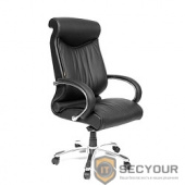 Офисное кресло Chairman  420  кожа черная , (6077258)