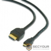 Gembird  HDMI-microHDMI позол.разъемы , 19м/19м,3.0 м,черный,  [CC-HDMID-10]