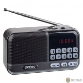 Perfeo радиоприемник цифровой ASPEN FM+ 87.5-108МГц/ MP3/ питание USB или 18650/ серый (i20)) [PF_B4060]