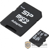 Micro SecureDigital 128Gb Silicon Power SP128GBSTXBU1V10-SP {MicroSDXC Class 10 UHS-I, SD adapter}