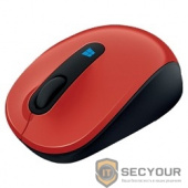 Мышь Microsoft Mobile Mouse Sculpt красный Беспроводная (1000dpi) USB2.0 для ноутбука (43U-00026)