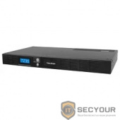 UPS CyberPower OR600ELCDRM1U black {600VA/360W USB/RS-232/SNMPslot /RJ11/45 (4+2 IEC С13)}