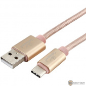 Cablexpert Кабель USB 2.0 CC-U-USBC01Gd-3M AM/TypeC, серия Ultra, длина 3м, золотой, блистер		