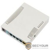 MikroTik RB951Ui-2HnD RouterBOARD  беспроводной роутер  600Mhz CPU, 128MB RAM, 5xLAN, built-in 2.4Ghz 802b/g/n
