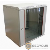 ЦМО Шкаф телекоммуникационный настенный разборный 12U (600х520) дверь стекло (ШРН-Э-12.500)(1 коробка)