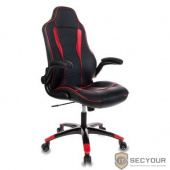 Кресло игровое Бюрократ VIKING-2/BL+RED черный/красный искусственная кожа (1048792)