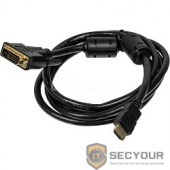 Кабель Buro DVI HDMI19 (m)/DVI-D(m) 1.8м феррит.кольца позолоченные контакты  (817223)