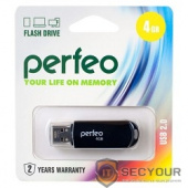 Perfeo USB Drive 4GB C03 Black PF-C03B004