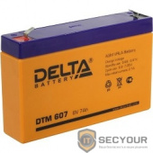 Delta DTM 607 (7 А\ч, 6В) свинцово- кислотный аккумулятор  
