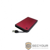 AgeStar 3UB2A14 RED USB 3.0 Внешний корпус 2.5&quot; SATA AgeStar 3UB2A14 (RED) USB3.0, алюминий, красный, безвинтовая конструкция [10606]