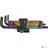 WERA (WE-022089) 950 SPKL/9 SM N Multicolour Набор Г-образных ключей, метрических, BlackLaser, 9 предметов