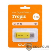 USB 2.0 QUMO 4GB Tropic [QM4GUD-TRP-Yellow] 