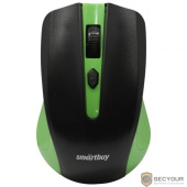 Мышь беспроводная Smartbuy ONE 352 зелено-черная [SBM-352AG-GK]