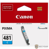 Картридж струйный Canon CLI-481 C 2098C001 голубой (5.6мл) для Canon Pixma TS6140/TS8140TS/TS9140/TR7540/TR8540