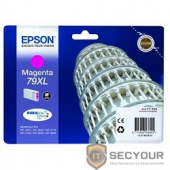 EPSON C13T79034010  Картридж 79XL  пурпурный повышенной емкости для WF-5110DW/WF-5620DWF (bus)