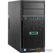 Сервер HPE ProLiant ML30 Gen9, 1x E3-1220v6 4C 3.0GHz, 1x8Gb-U, B140i/ZM (RAID 1+0/5/5+0) noHDD (4 LFF 3.5'' HP) 1x350W NHP NonRPS), 2x1Gb/s, DVDRW, iLO5, Tower-4U, 3-1-1 (P03705-425)