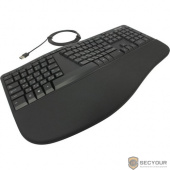 Microsoft Клавиатура ERGONOMIC черный USB Multimedia Ergo (подставка для запястий) (LXM-00011)