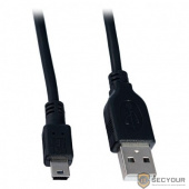 VS Кабель USB2.0 A вилка - Mini USB 5P вилка, длина 3 м. (U330) 