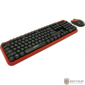 Комплект клавиатура+мышь мультимедийный Smartbuy 620382AG черно-красный [SBC-620382AG-RK]