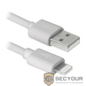 Defender USB кабель ACH01-10BH белый, USB(AM)-Lightning, 3м (87466)