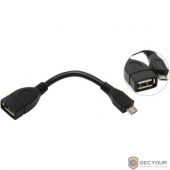 Defender Переходник USB OTG microUSB(M)-USB(F), 8см (87300)	