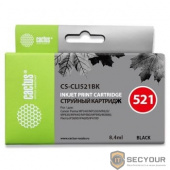 Cactus CLI-521BK  Картридж  для Canon MP540/620/630/980/PIXMA iP4700, черный