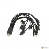 Rexant (18-1196) USB кабель 10 в 1 microUSB/miniUSB/30 pin/LG Chocolate/Samsung/SonyEricsson/DC 3.5/DC 4.0/Nokia