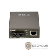 D-Link DMC-F60SC/E Медиаконвертер с 1 портом 10/100Base-TX и 1 портом 100Base-FX с разъемом SC для одномодового оптического кабеля (до 60 км)