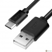 Greenconnect Кабель 0.5m USB 2.0, AM/CM, черный, 28/28 AWG , экран, армированный, морозостойкий (33-050553)