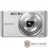 Sony CYBER-SHOT DSC-W830 [DSCW830S.RU3] Silver {20.1Mpix,8x opt zoom,2.7&quot;LCD}