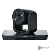 Polycom 8200-64350-001 EagleEye IV-12x Camera with Polycom 2012 logo, 12x zoom, silver and black, MPTZ-10.  Compatible with RealPresence Group Series software 4.1.3 and later. Includes 3m HDCI digital