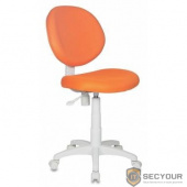 Кресло детское Бюрократ KD-W6/TW-96-1 оранжевый TW-96-1 (пластик белый) [844025]