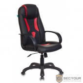 Кресло игровое Бюрократ VIKING-8/BL+RED черный/красный искусственная кожа [1078867]  Замена 1782025