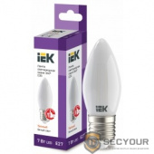 Iek LLF-C35-7-230-30-E27-FR Лампа LED C35 свеча матов. 7Вт 230В 3000К E27 серия 360°    