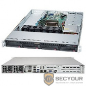 Supermicro Superserver SYS-5019S-WR, Single SKT, WIO, C236 chipset, 4 x DIMMs, 4 x 3.5&quot; hot swap SATA3 bays, 2 x 1GbE, shared IPMI, 500W RPS