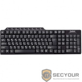 Exegate EX264089RUS Клавиатура Exegate LY-501M, &lt;USB, шнур 1,5м, черная, 113кл, Enter большой, мультимедиа&gt;, Color box