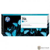 HP  P2V80A Картридж HP 746 голубой   {HP DesignJet Z6/Z9+ series, (300 мл)}