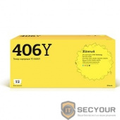 T2 CLT-Y406S Картридж (TC-S406Y) для Samsung CLP-365/CLX-3300/3305/Xpress C410 (1000 стр.) желтый, с чипом