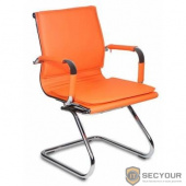 Кресло Бюрократ CH-993-Low-V/orange низкая спинка оранжевый искусственная кожа [843288]