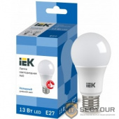 Iek LLE-A60-13-230-65-E27 Лампа светодиодная ECO A60 шар 13Вт 230В 6500К E27 IEK