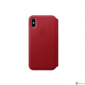 MRWX2ZM/A Apple iPhone XS Leather Folio - (PRODUCT)RED