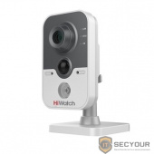 HiWatch DS-I114 (4 mm) Видеокамера IP 4-4мм цветная корп.:белый