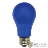 ECOLA K7CB80ELY classic   LED color  8,0W A55 220V E27 Blue Синяя 360° (композит) 108x55