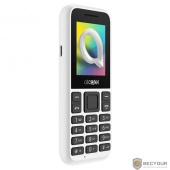 Мобильный телефон Alcatel 1066D белый 2Sim 1.8&quot; TFT 128x160 Thr-X 0.08Mpix
